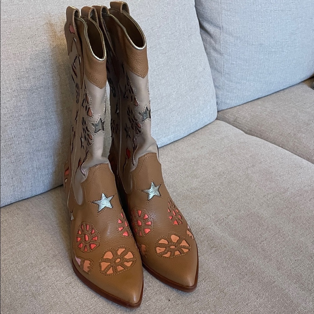 Dolce Vita Lassie Western Boots- 7.5 - Picture 3 of 8